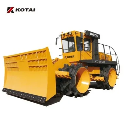 Çöp sahası sıkıştırıcısı